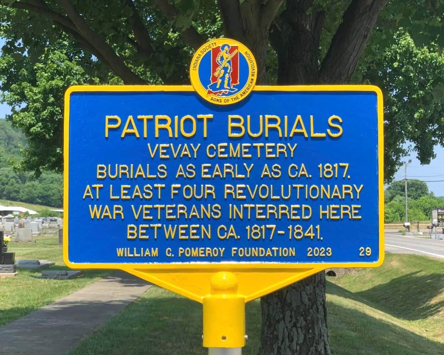 Patriot Burials Marker Grant Program William G. Pomeroy Foundation