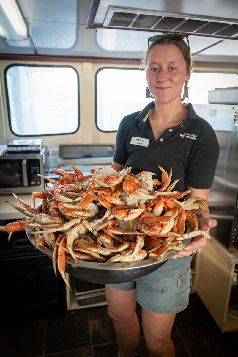 Chuckanut Cracked Crab Dinner Cruise San Juan Cruises Seattle