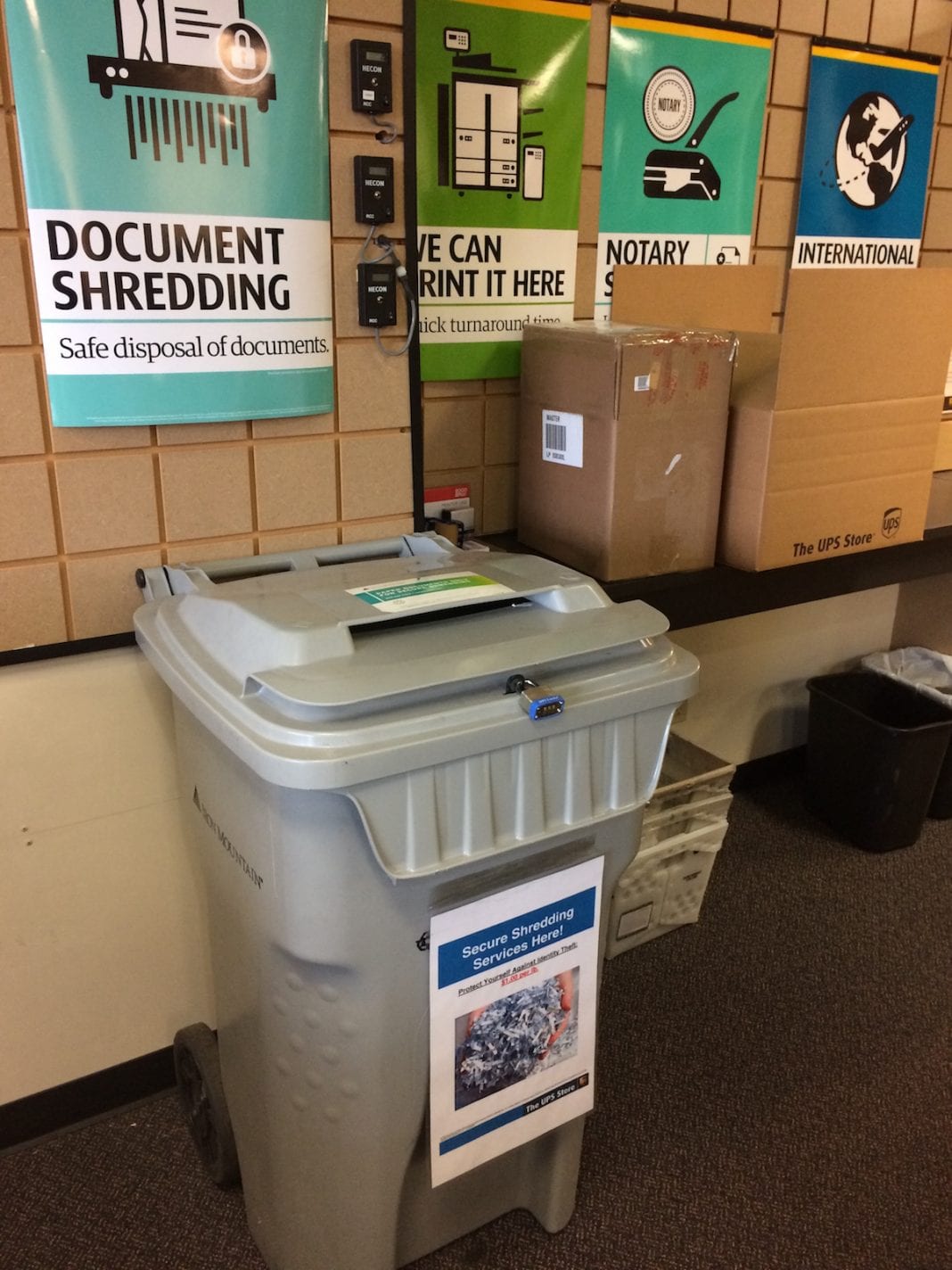 Banish Clutter with Shredding Services at The UPS Store at Sehome Village