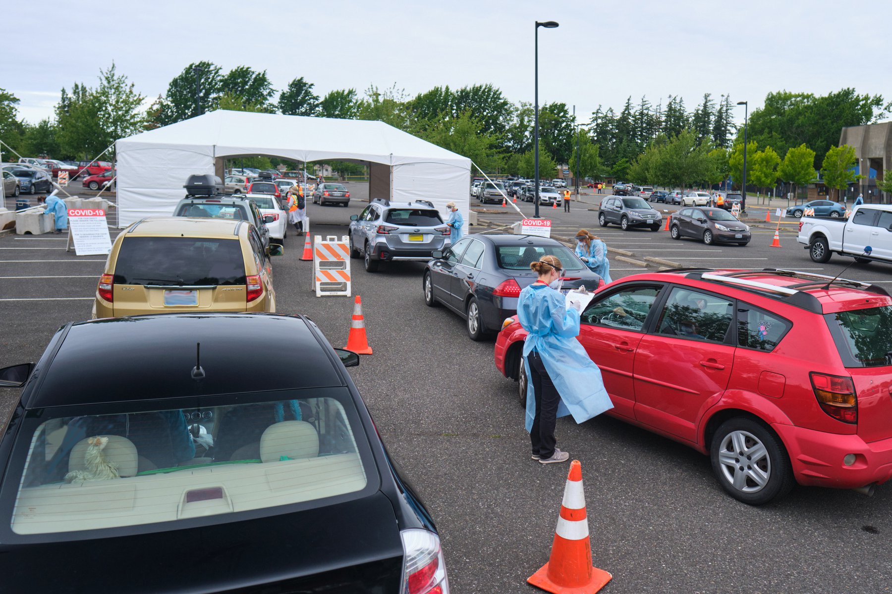 Weekend Pilot DriveThrough Testing Site Recap