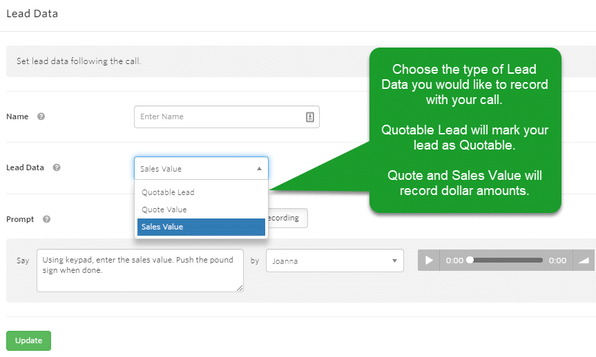 Call Flows Post Call Qualification WhatConverts