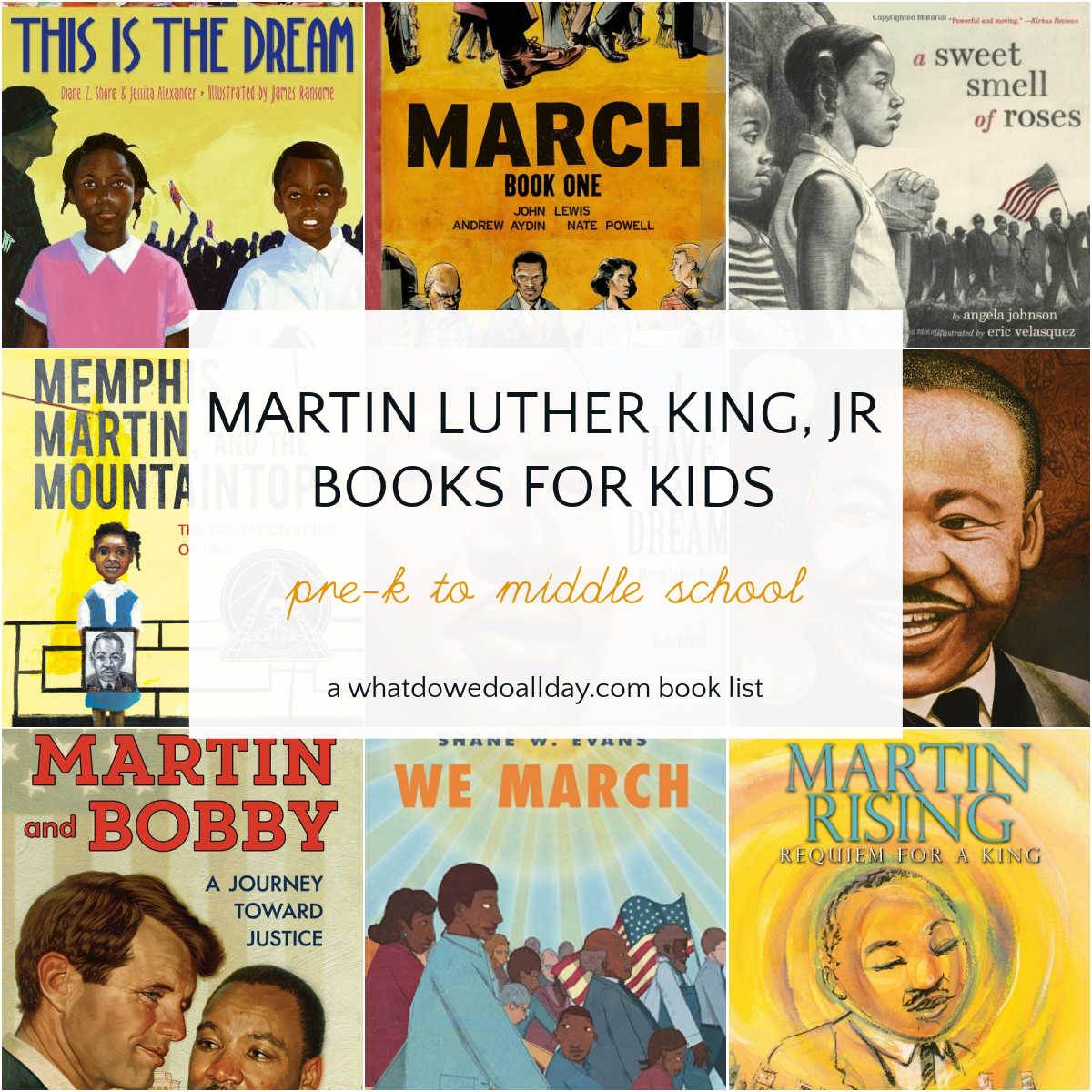 Martin Luther King, Jr. Books for Kids