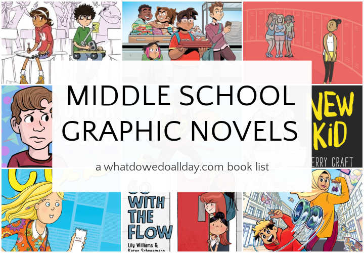 Essential Middle School Graphic Novels