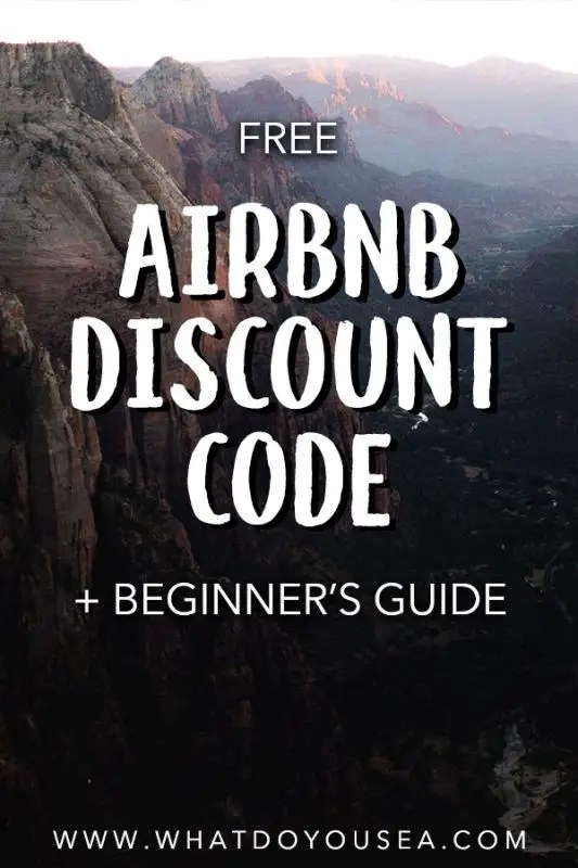 FREE 40 Airbnb First Time Booking Coupon + Guide What Do You Sea