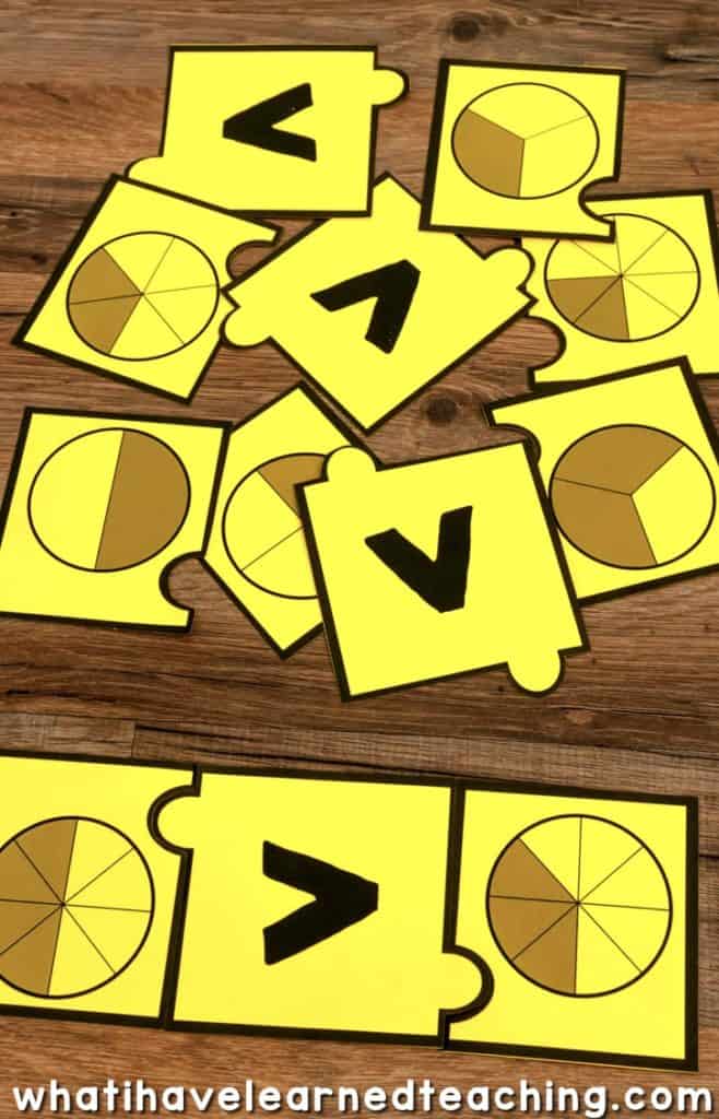 Fraction Number Puzzles for Third Grade Fraction Number Puzzles for Third Grade