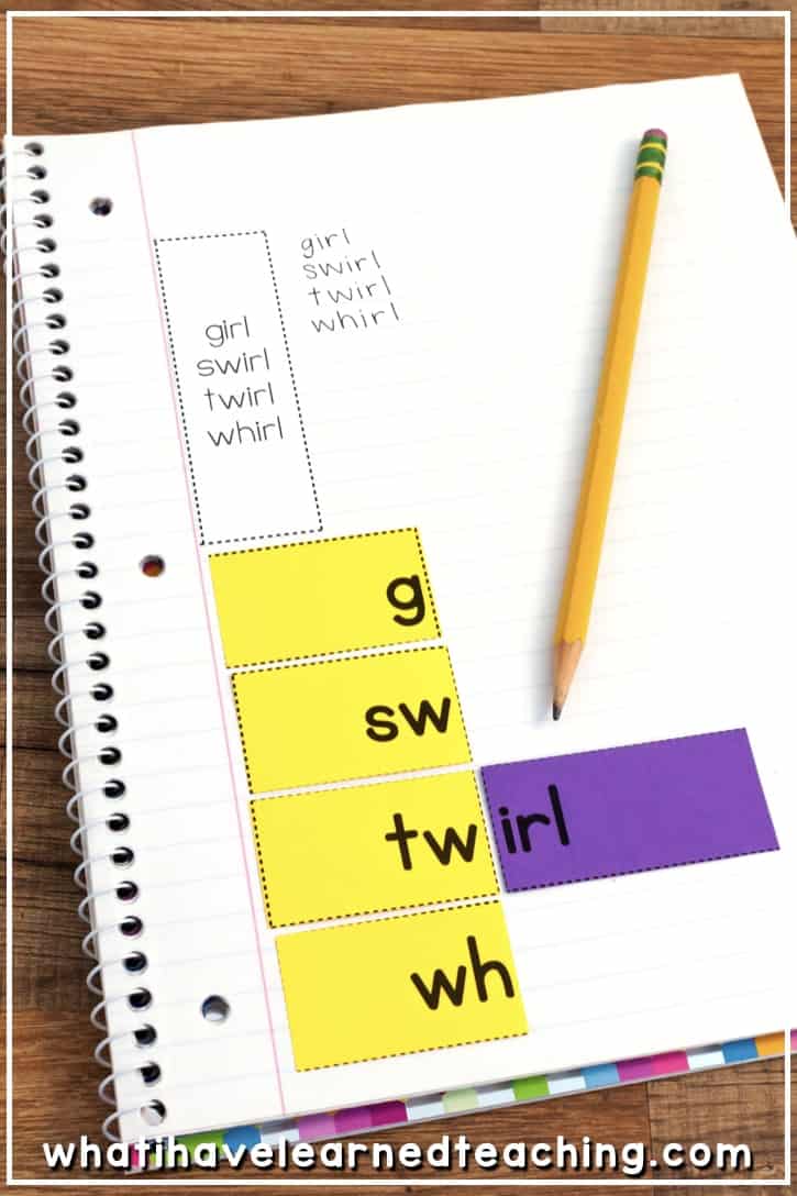 Onset and Rime Matching Cards, Flip Books & Word Lists