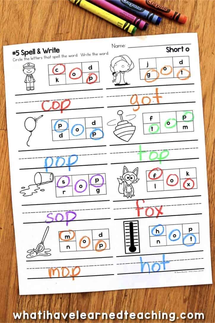 Phonics Worksheets