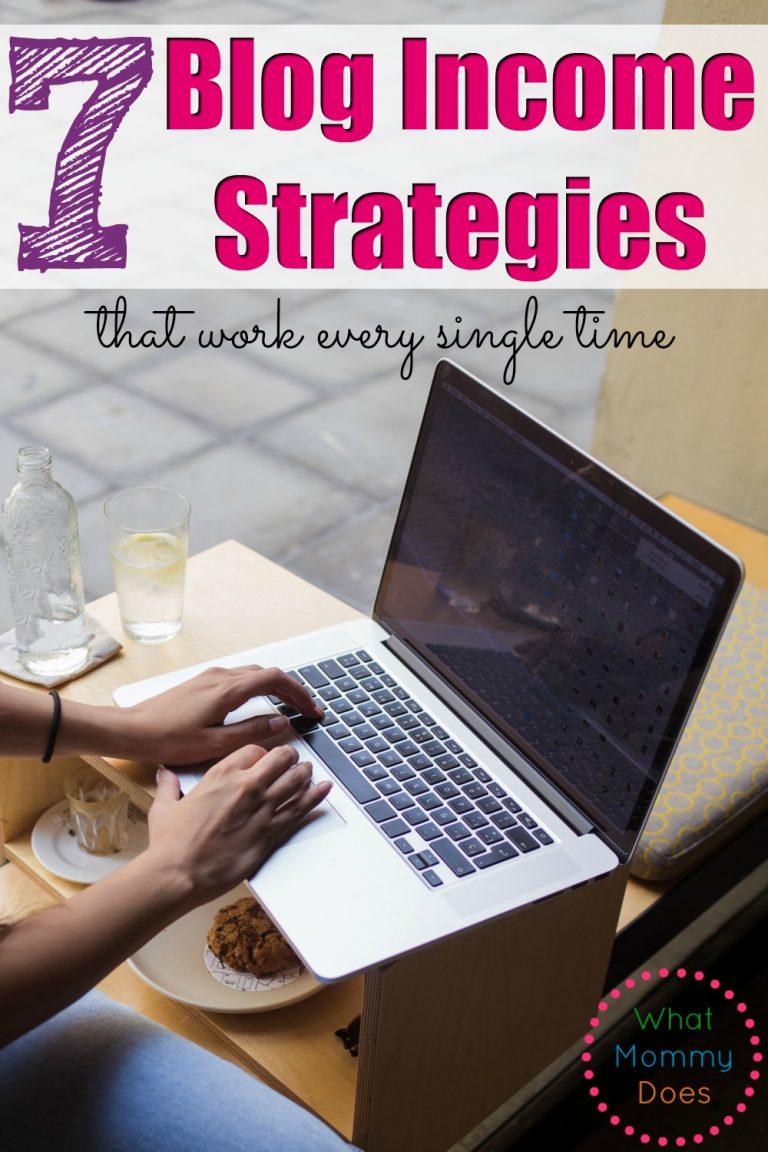 7 Blog Strategies that Work 100 of the Time What Mommy Does