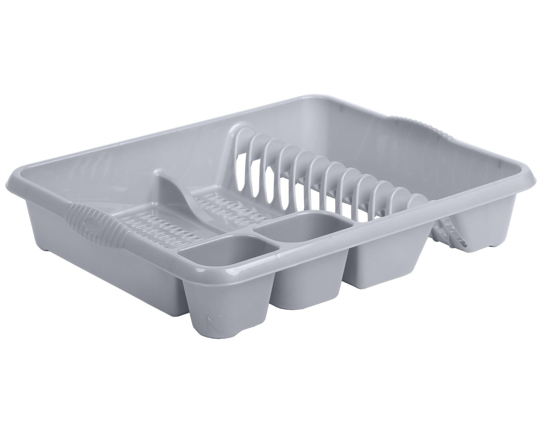 Casa Large Dish Drainer Silver 11295 What More UK