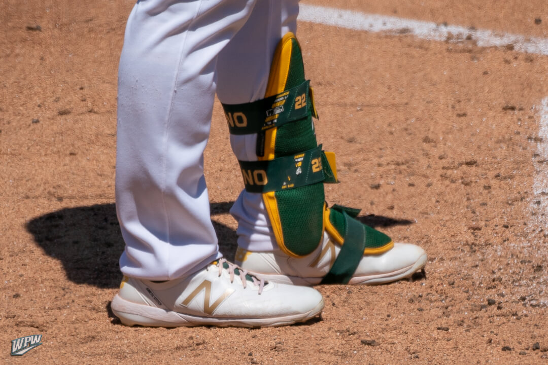 What Pros Wear Ramon Laureano's Evoshield PROSRZ Leg Guard What