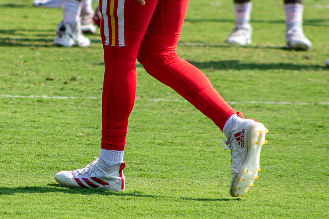 What Pros Wear What's Patrick Mahomes wearing in Training Camp? What