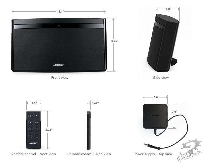 Bose SoundLink Air - What's Inside