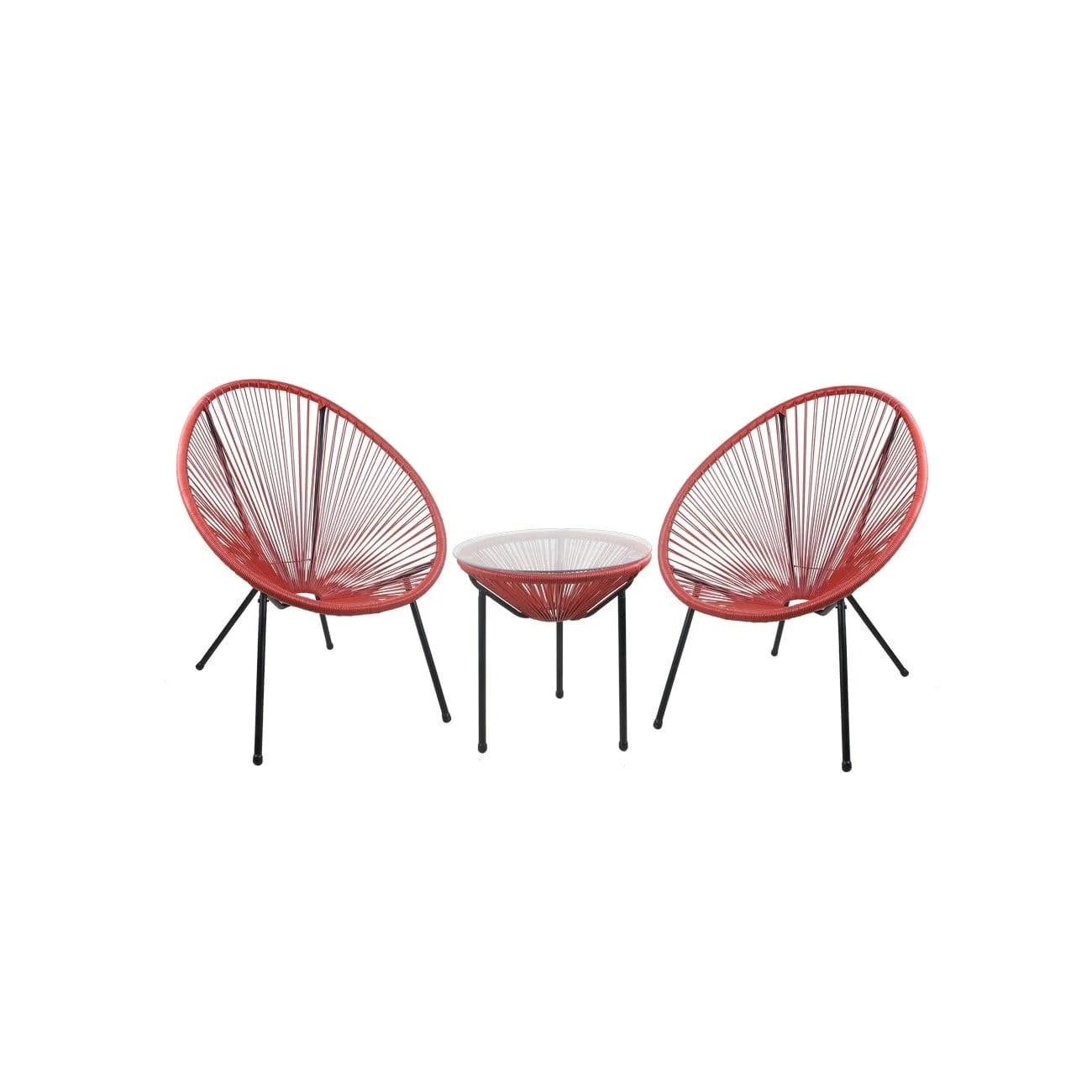 Egg Chair And Table Red What Stores