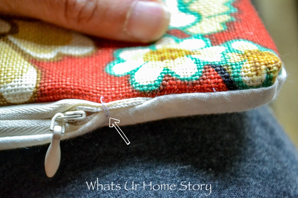 How to Make a Pillow Cover with Invisible Zipper Whats Ur Home Story