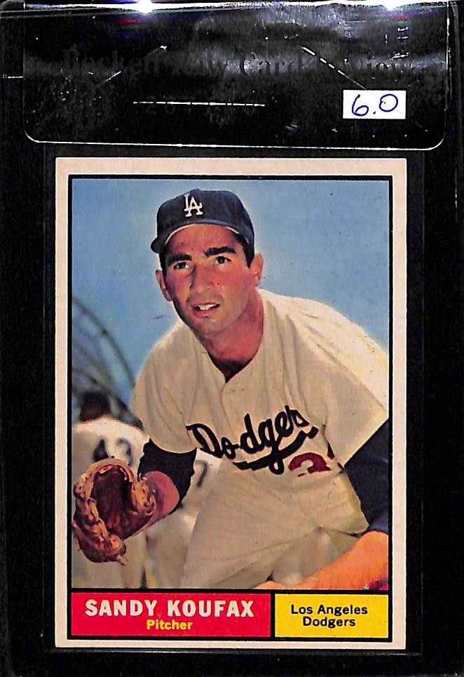 Lot Detail 1961 Topps Sandy Koufax Card BVG 6.0