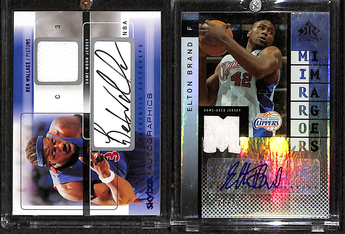 Lot Detail Lot Of 75 Basketball Autograph Cards