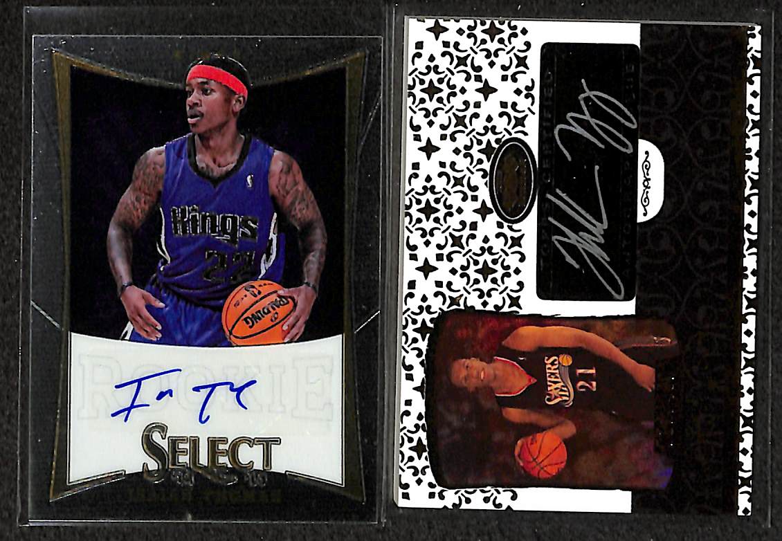 Lot Detail Lot Of 75 Basketball Autograph Cards