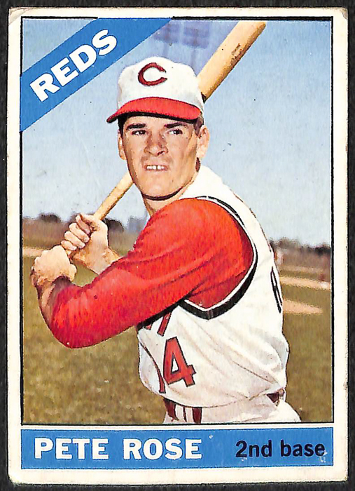 Lot Detail Lot of 5 Topps Pete Rose Baseball Cards Including 1963 Rookie Card