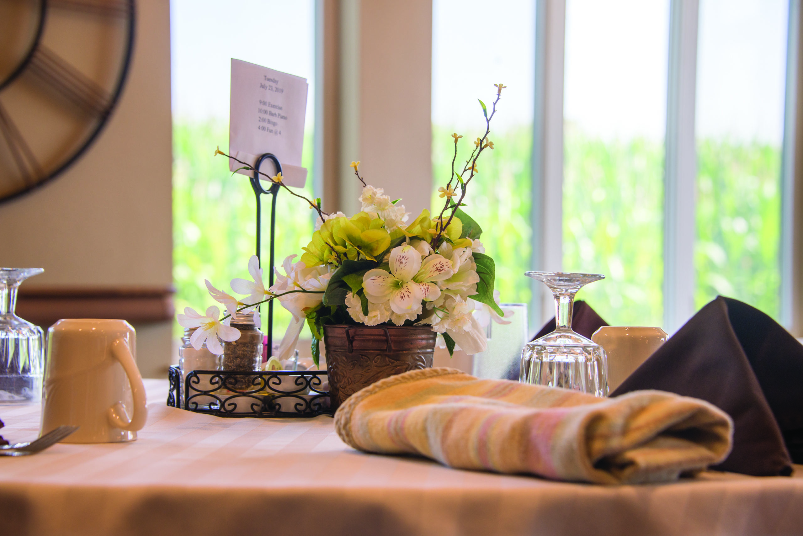 Wheatland Manor Community Tour Senior Rehabilitation Services IA