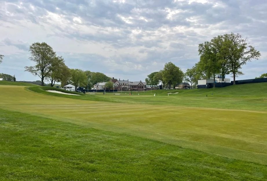 Showers don't deter fans during Day three of the PGA Championship at Oak Hill