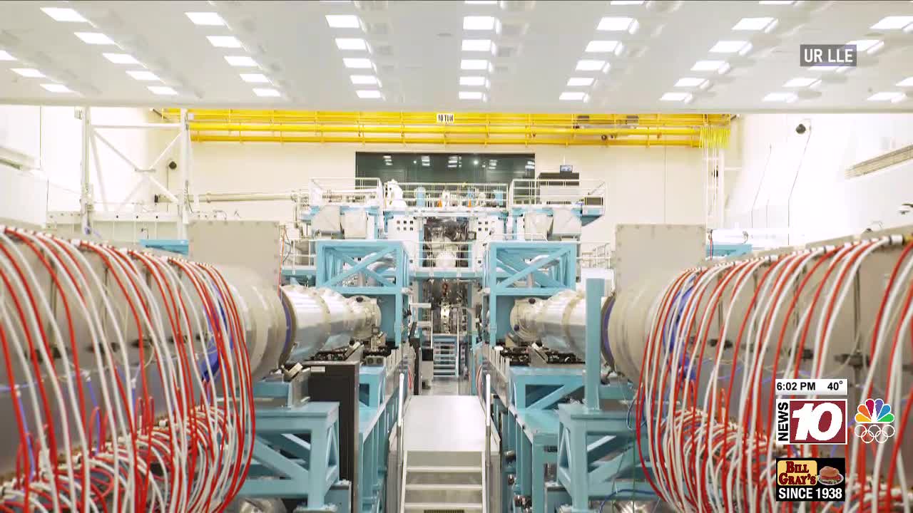 Inside the UR Laboratory for Laser Energetics