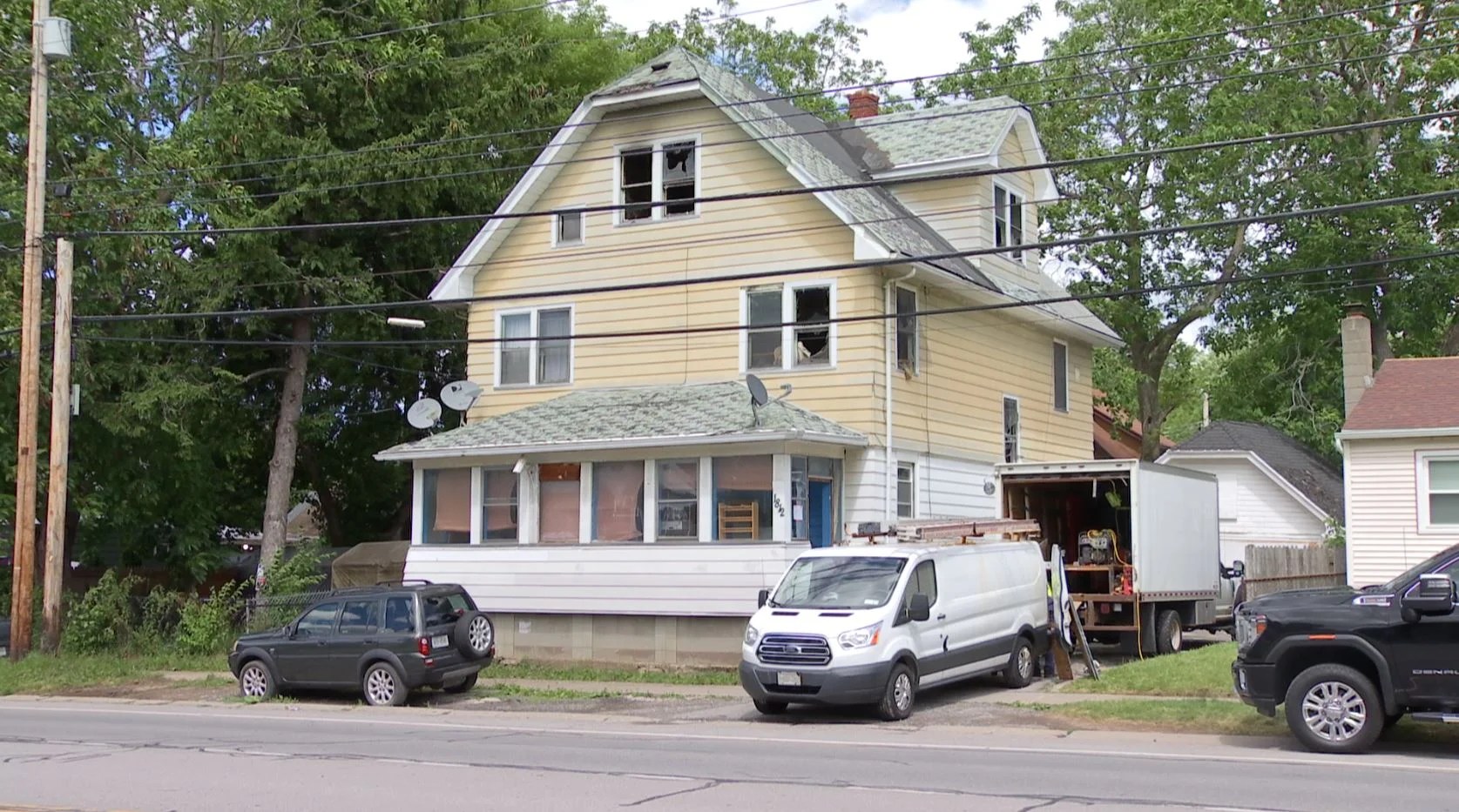 One person hospitalized after house fire in Irondequoit