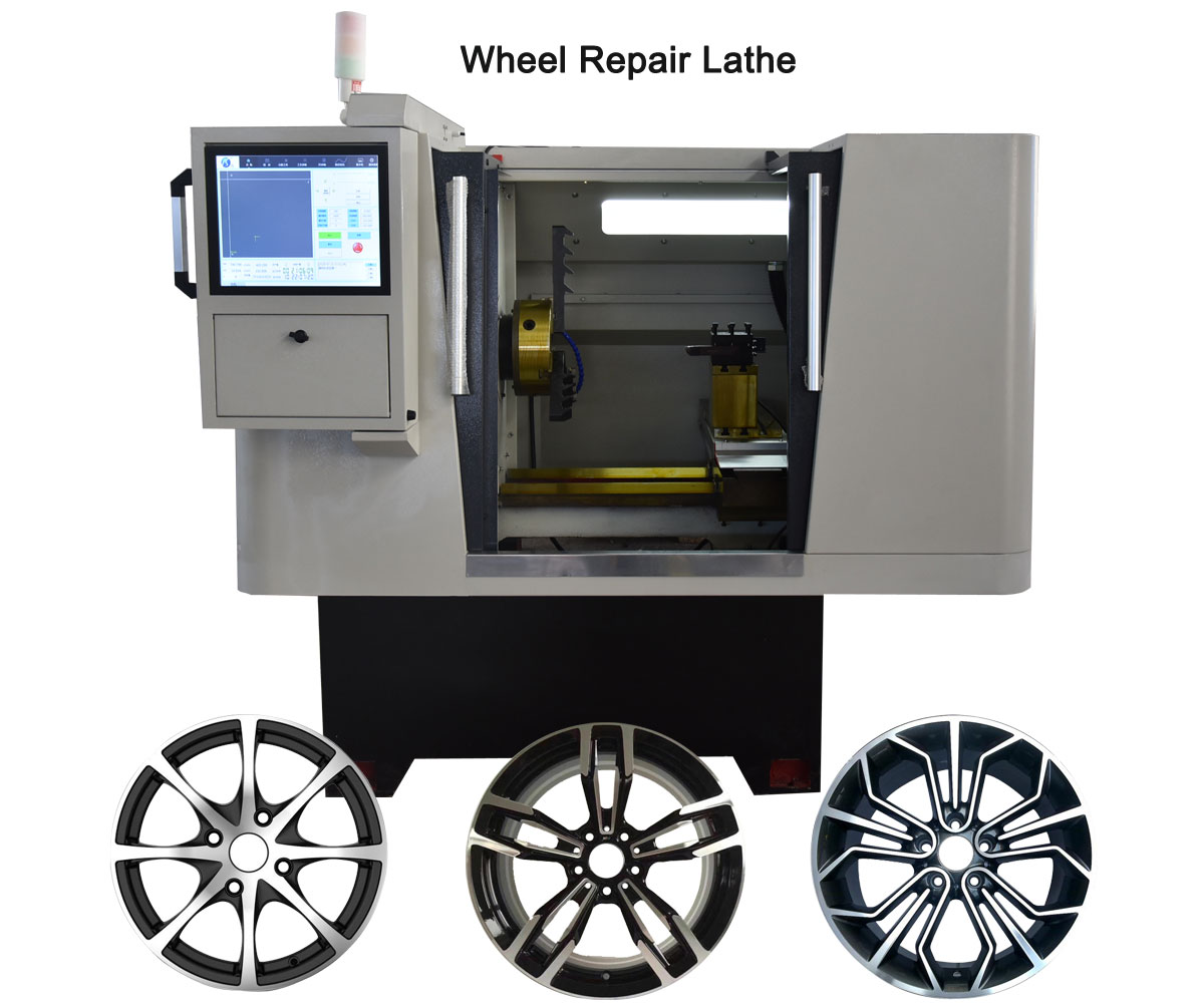 Advanced Wheel Lathe Wheel Repair Lathe, Wheel Reapri Machine