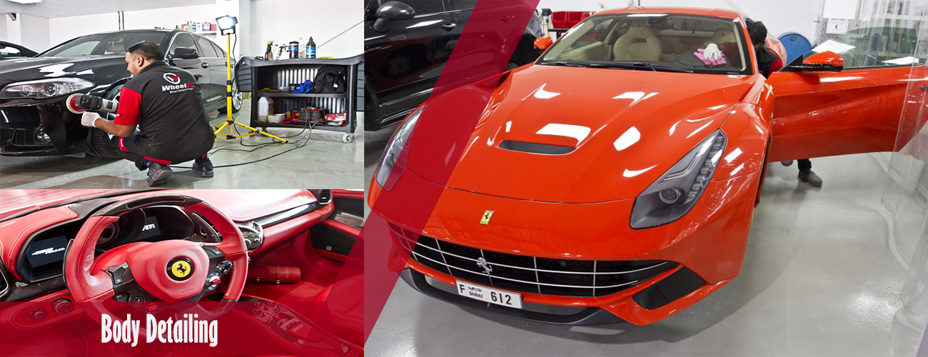 detailing WheelFix Dubai a premier auto body shop and rim