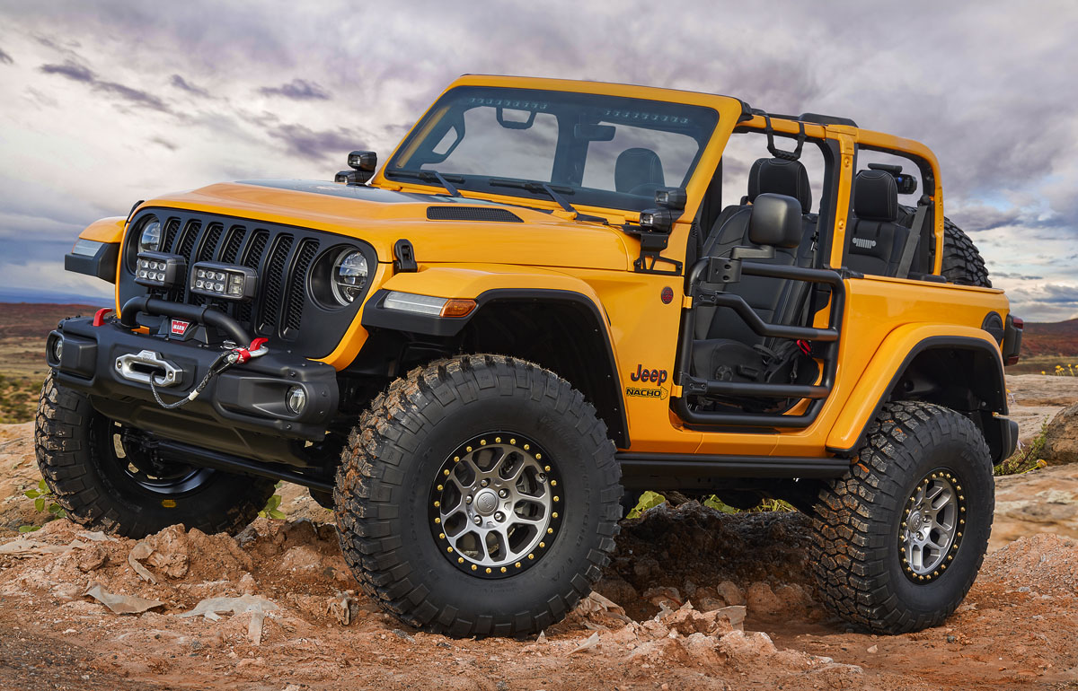 Moab 2024 Events The Nacho Jeep Concept is Cheesin’ in Moab!