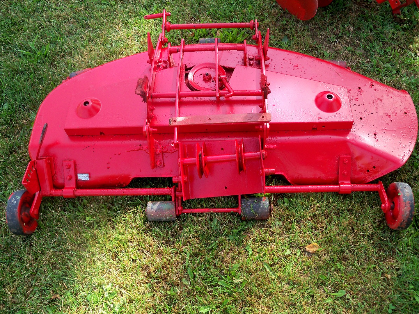 1978 Wheel Horse D-160 Twin Automatic with 6 Implements and new wheel