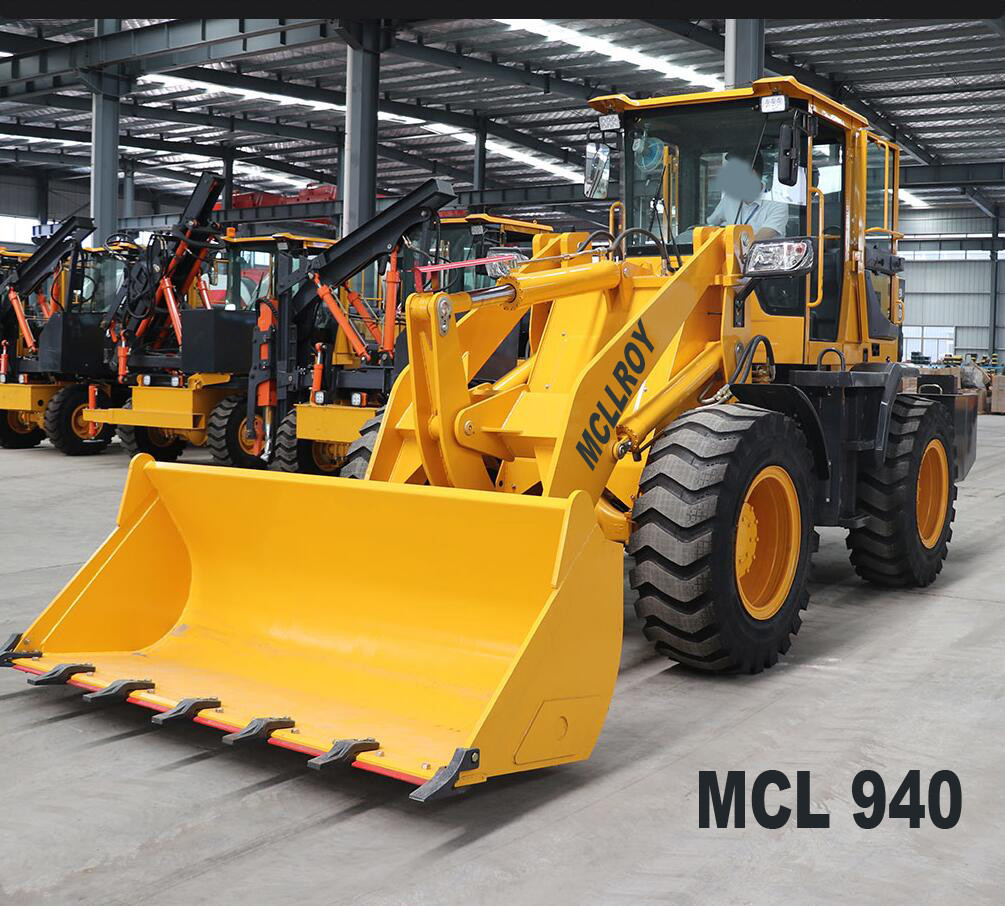 Mini Front Loader Machine , Loader Construction Engineering Flexible
