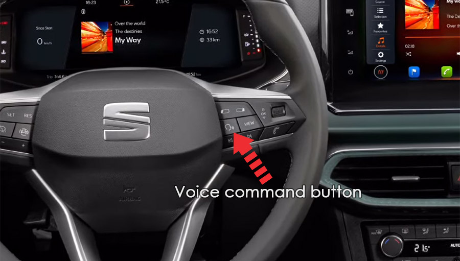 Wireless Apple CarPlay on SEAT Arona, how to connect