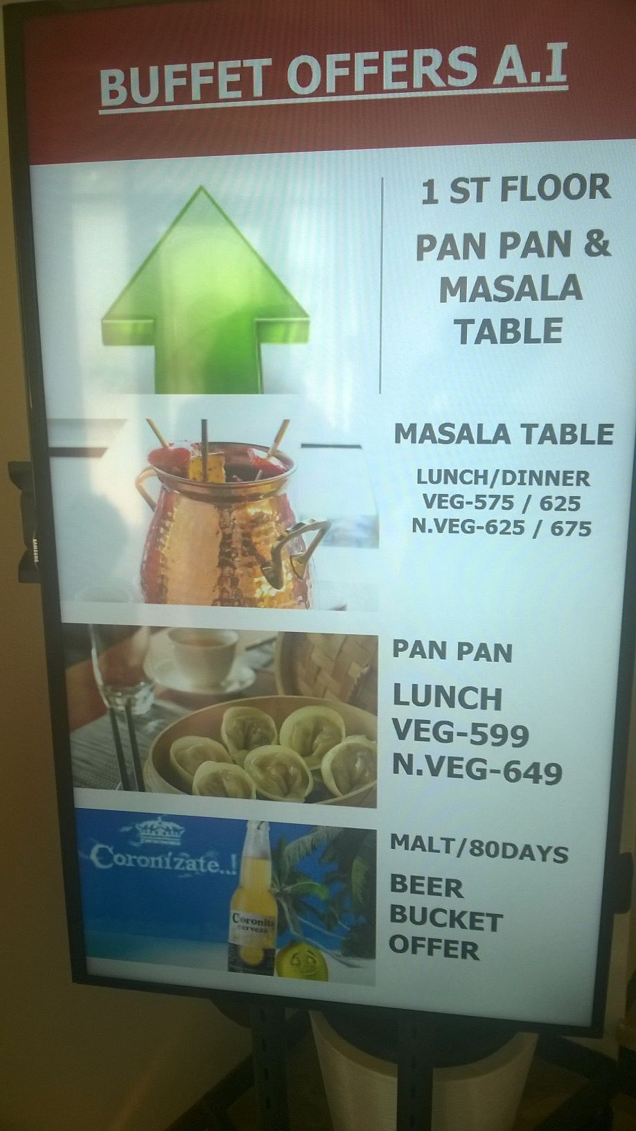 Masala Table Vashi Buffet Rates Wheels On Our Feet
