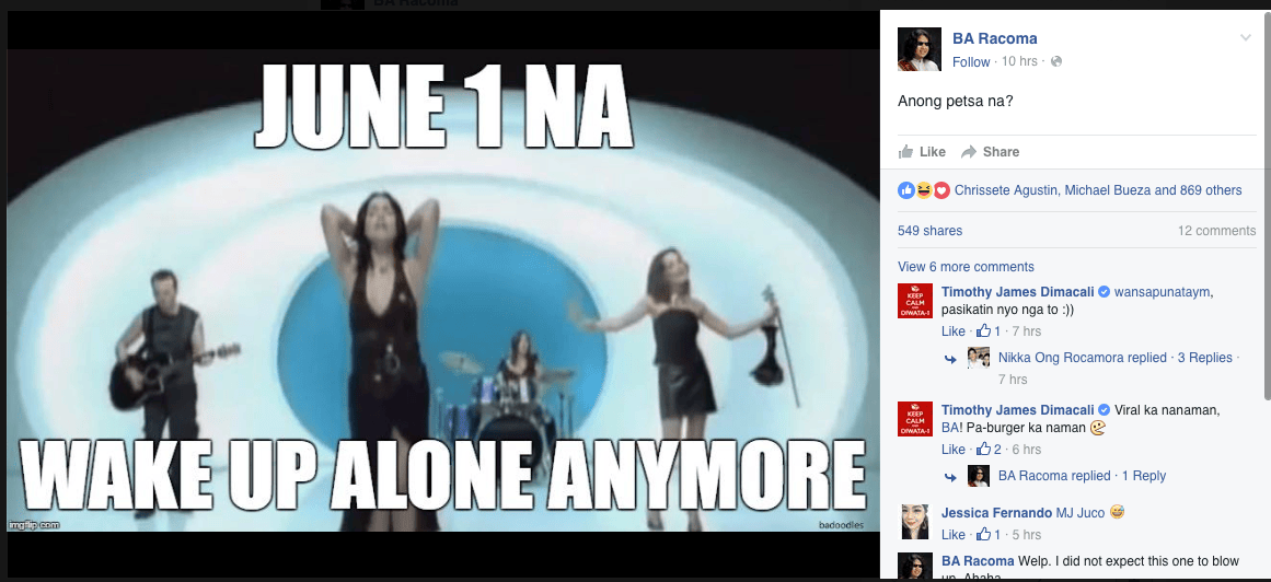 FUNNY It's June 1 Na & We June 1 Na Be The Only Ones Happy About it