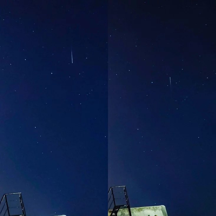 LOOK Med Student Captures the Lyrid Meteor Shower Using His Smartphone