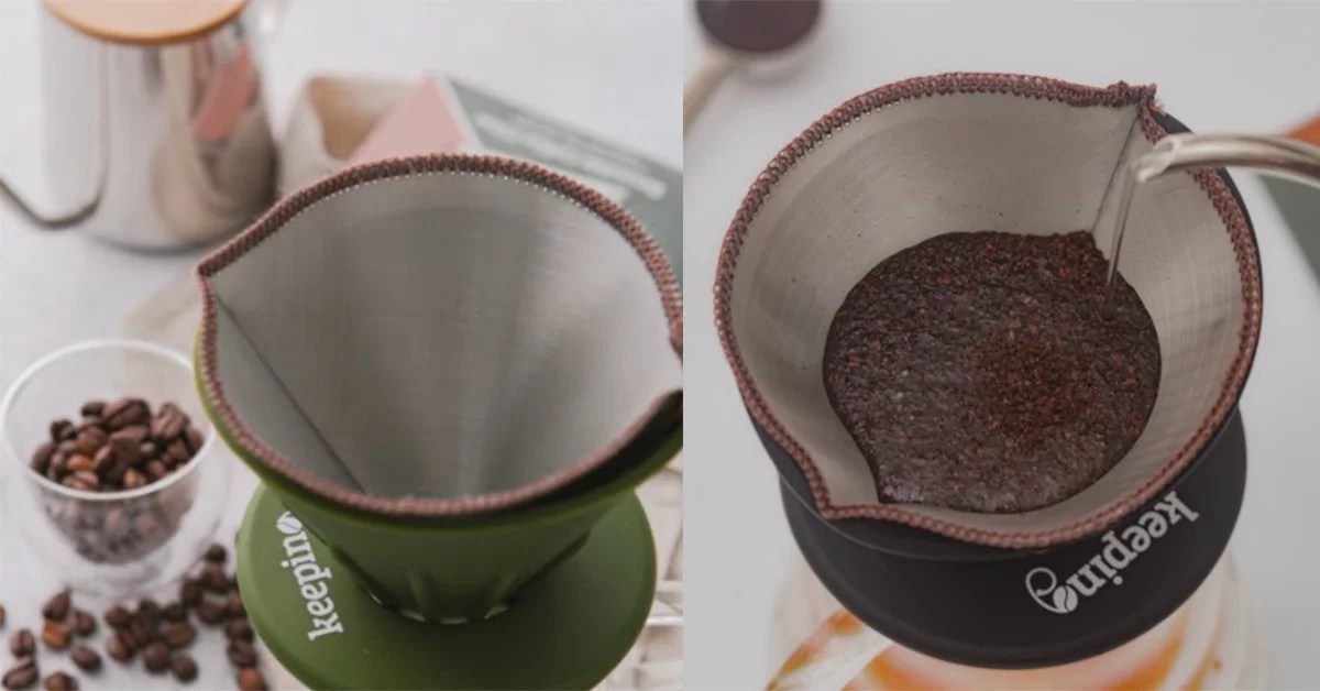 Reduce Your Everyday Waste With This Reusable Coffee Filter When In