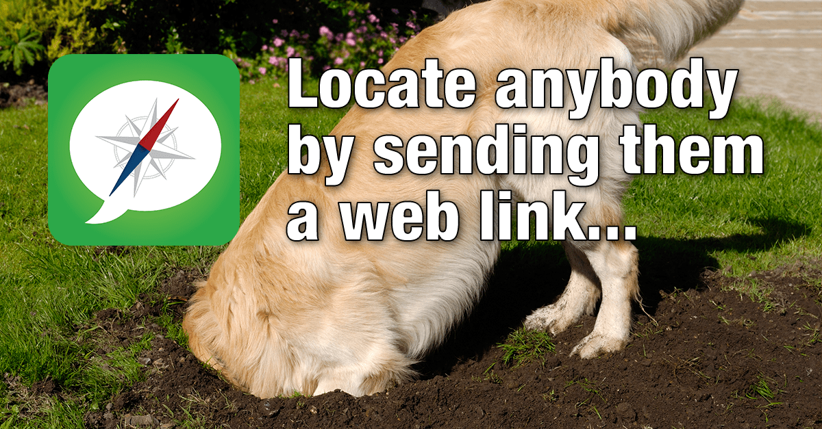 WhereAreYou App Locate people via text message