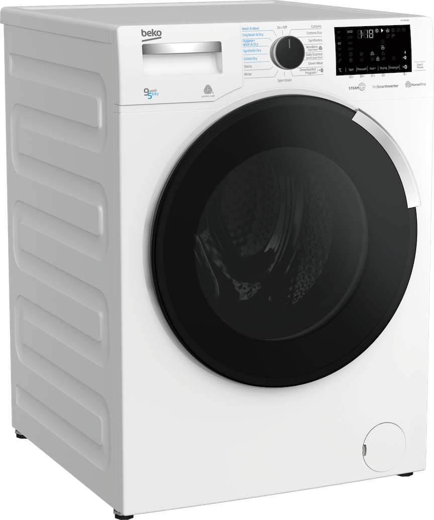 Keep your clothes clean and wrinklefree with Beko SteamCure Hygiene+