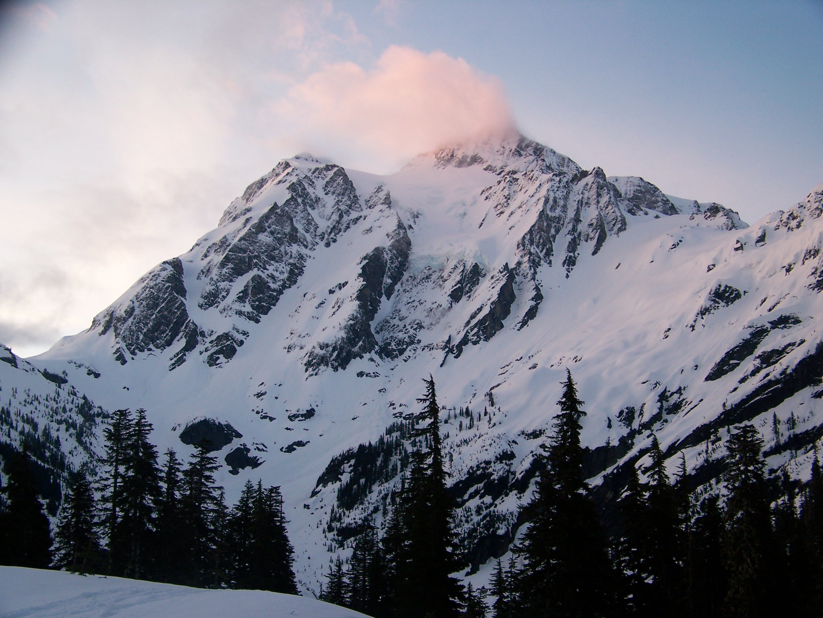 White Salmon Glacier Mount Shuksan Where is Kyle Miller?
