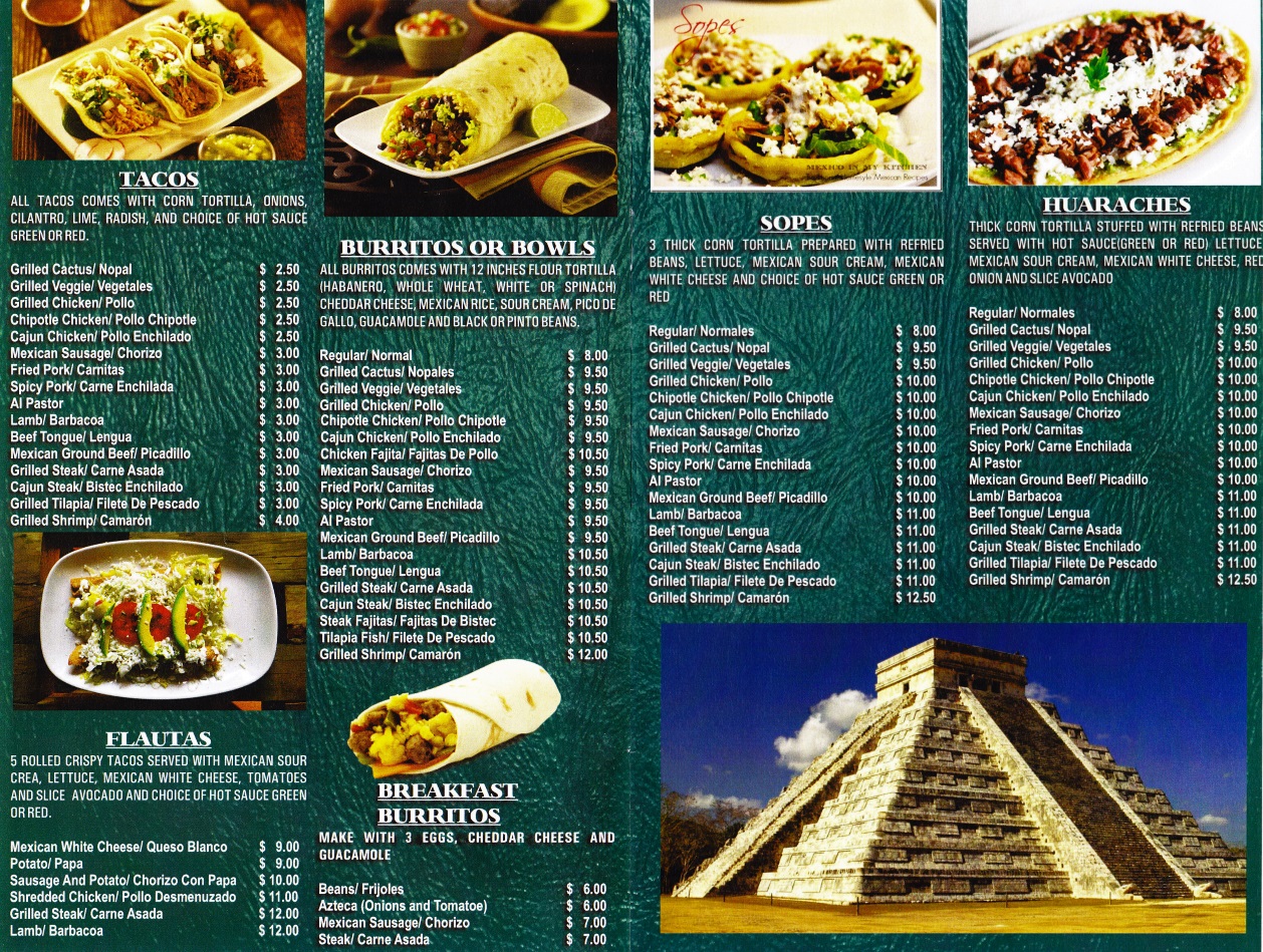 sol azteca mexican food jersey city nj 07302 Lorna Blocker