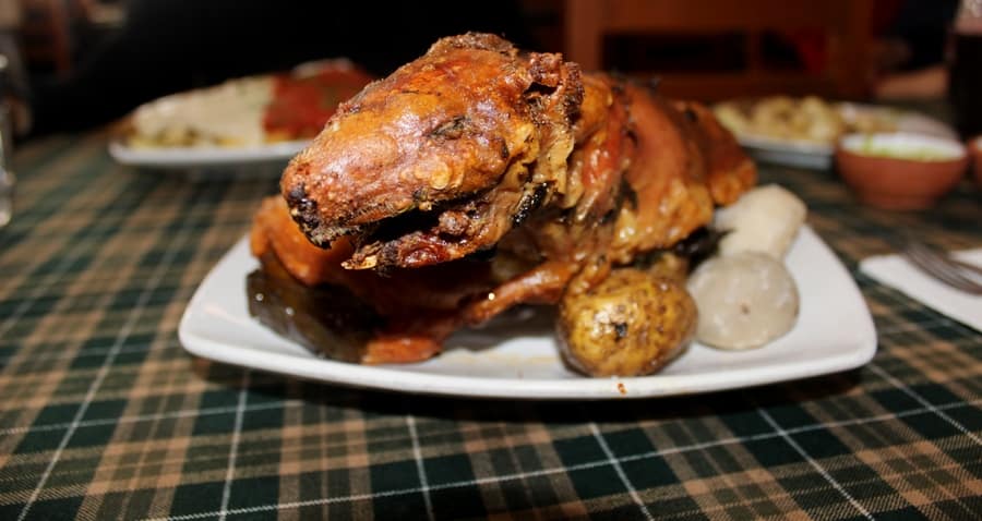 Eating Guinea Pig (Cuy) in Peru - The Wherever Writer