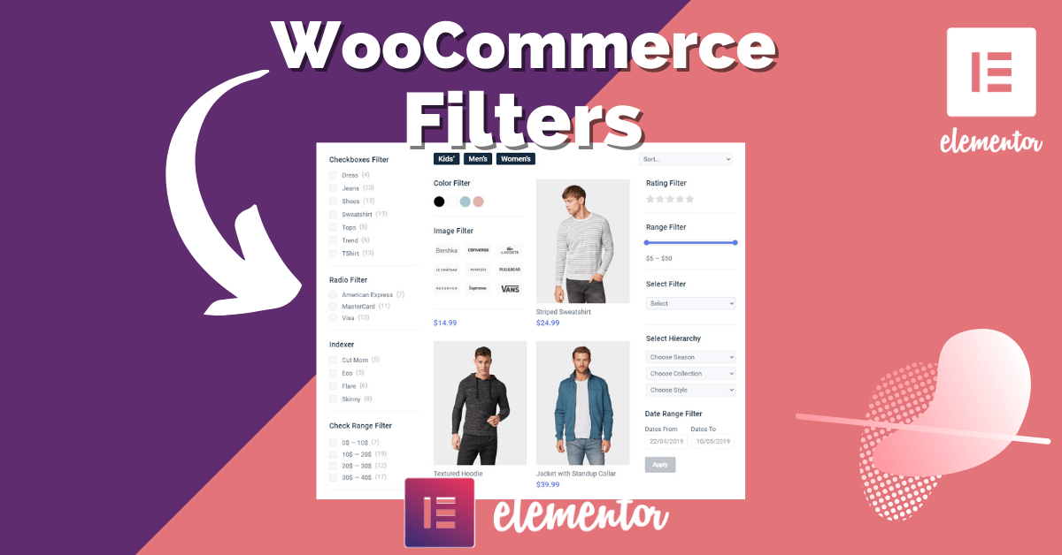 Filters Official Elementor Addons, Plugins and Widgets