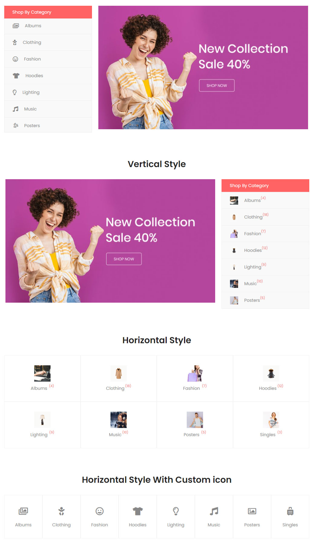 Product Categories Official Elementor Addons, Plugins and Widgets