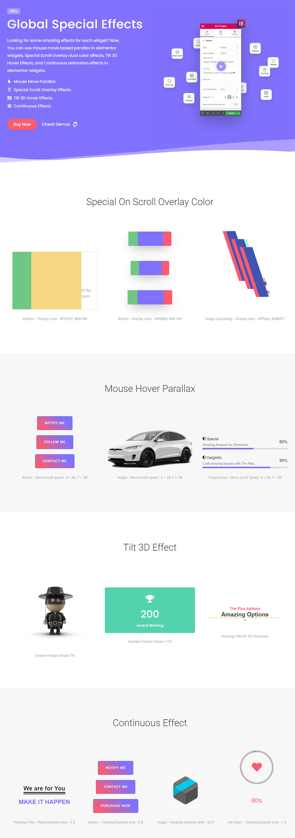Overlay Color On Scroll Official Elementor Addons, Plugins and Widgets
