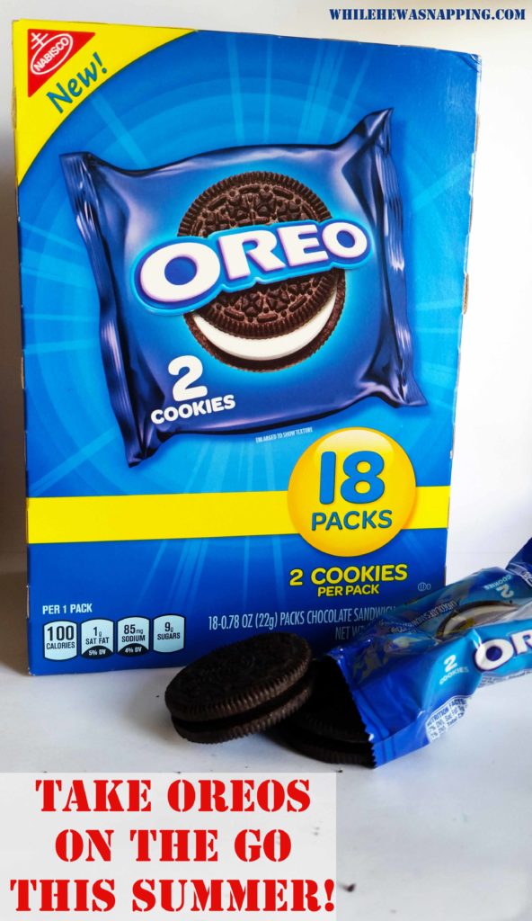 This Summer Take OREO Two Pack on the Go! While He Was Napping