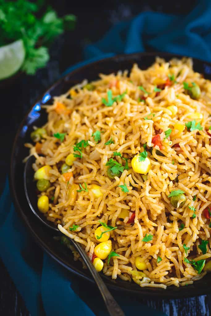 Easy & Delicious One Pot Mexican Rice Recipe Whiskaffair