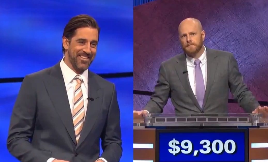 ‘Jeopardy’ Contestant Trolls Guest Host Aaron Rodgers “Who Wanted To