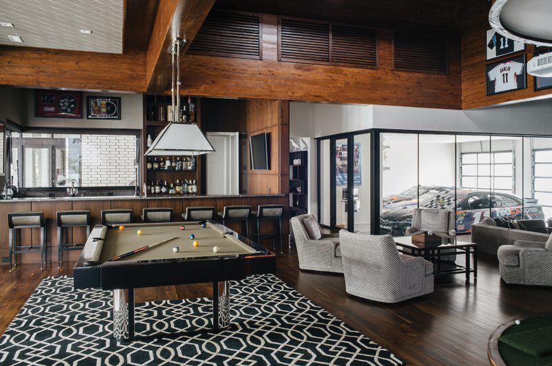 Go Inside NASCAR Driver Denny Hamlin’s 30,000 Square Foot Lake Norman Mansion In North Carolina