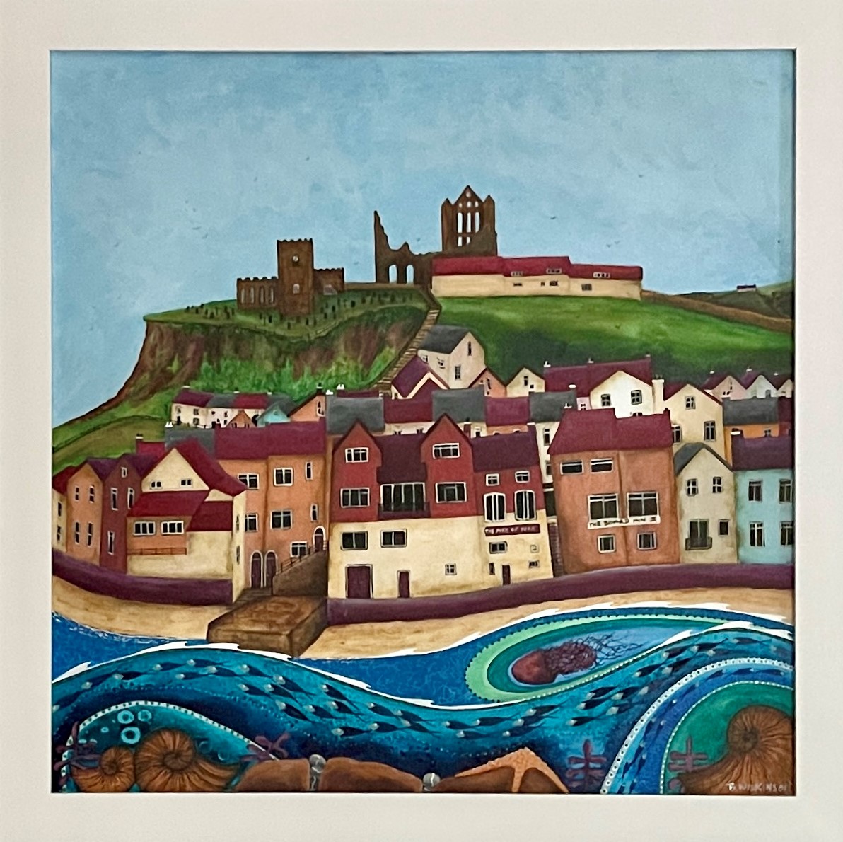 Bridget Wilkinson Whitby (BW07) Original Art At Whitby Galleries
