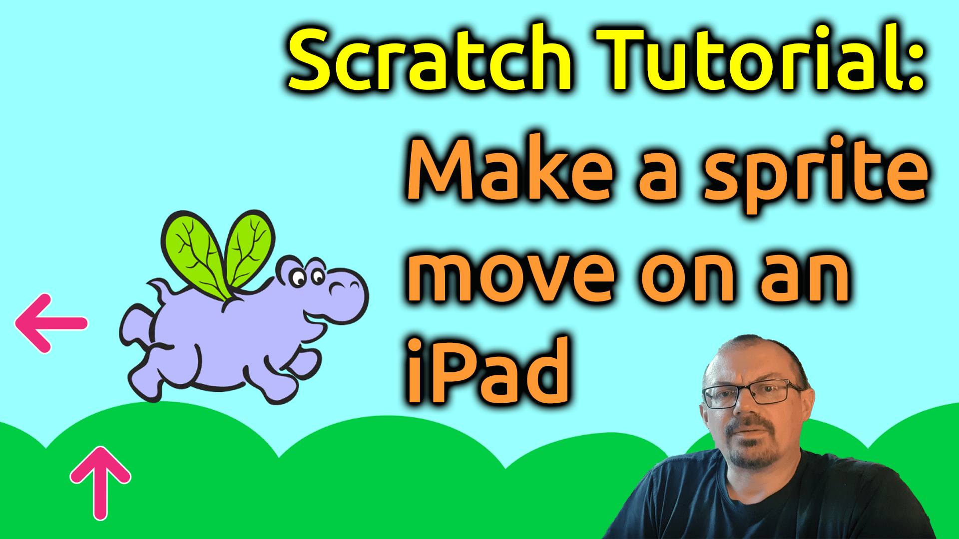 Scratch Tutorial Move a Sprite on an iPad